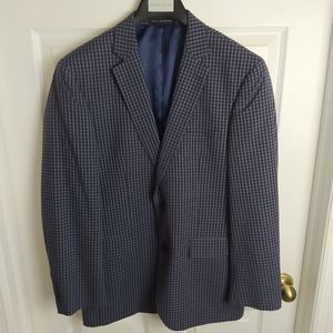 Perry Ellis plaid blazer 40 R